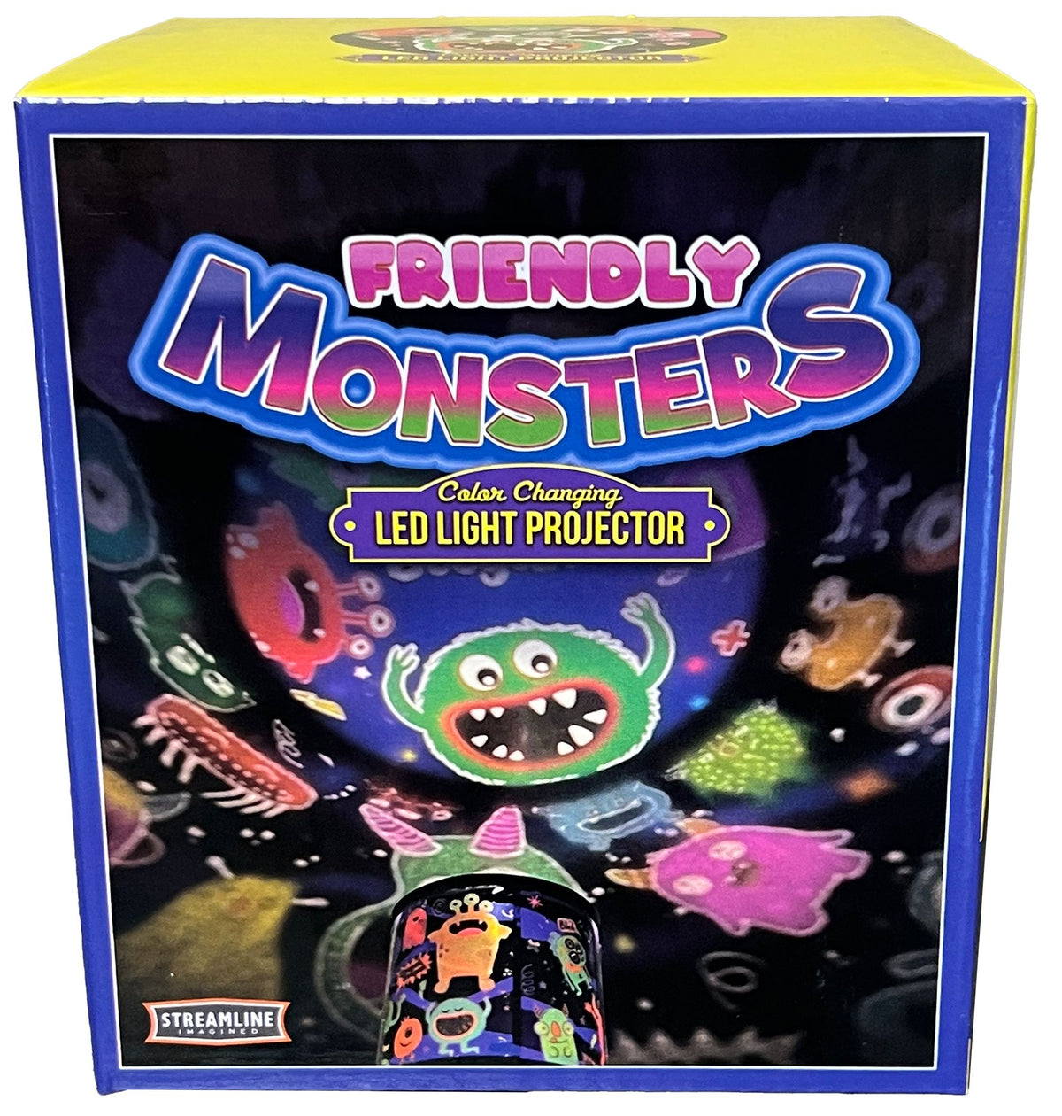 Friendly Monsters LED Projection Light