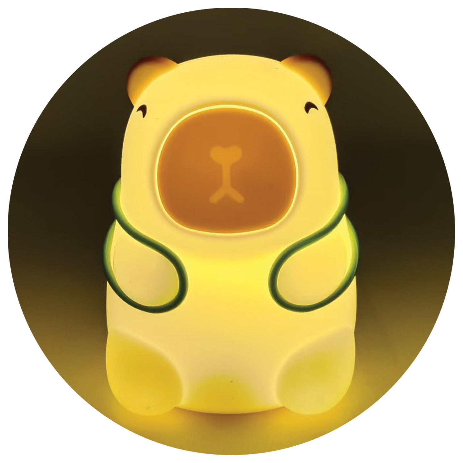 Capybara Color Changing LED Tap Light