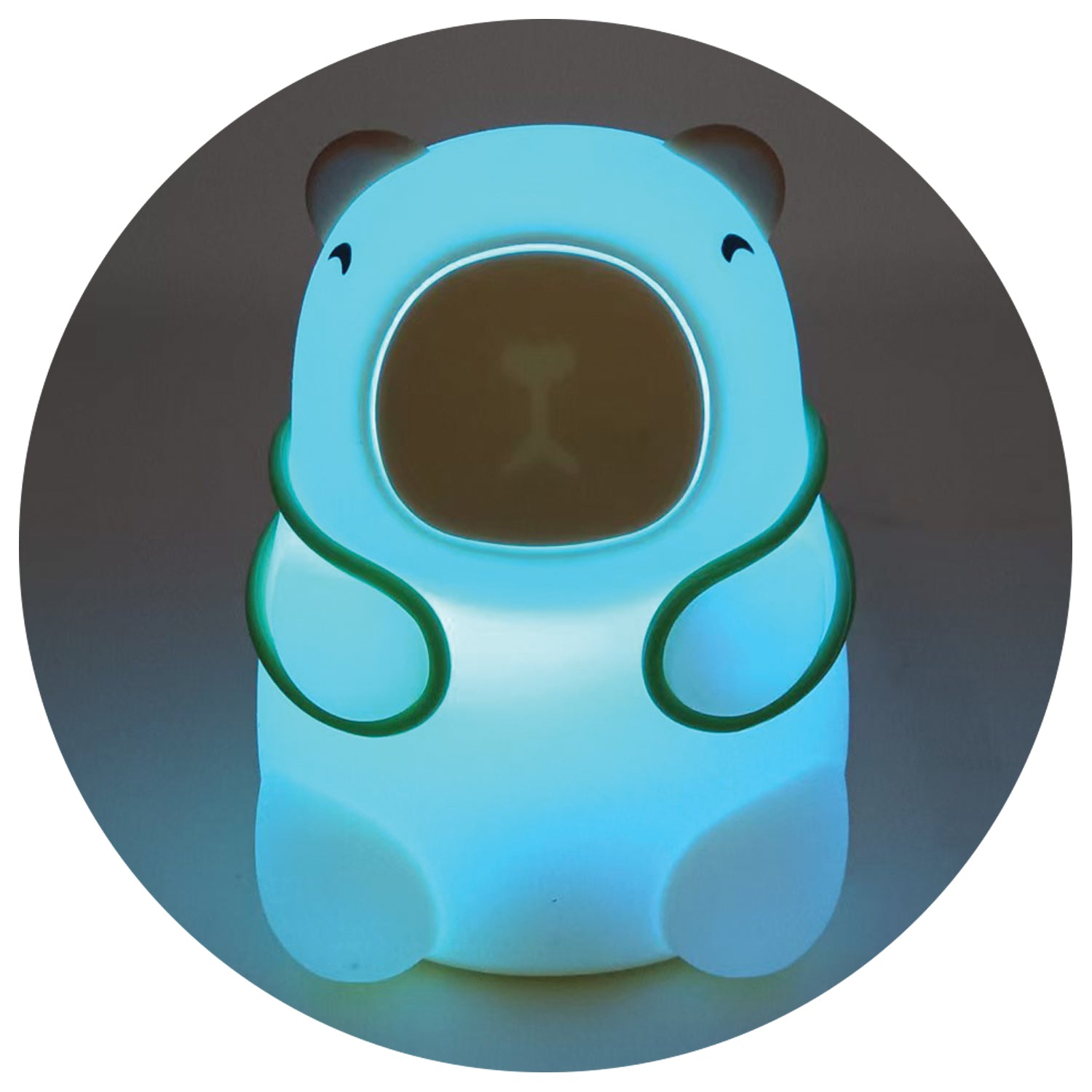 Capybara Color Changing LED Tap Light