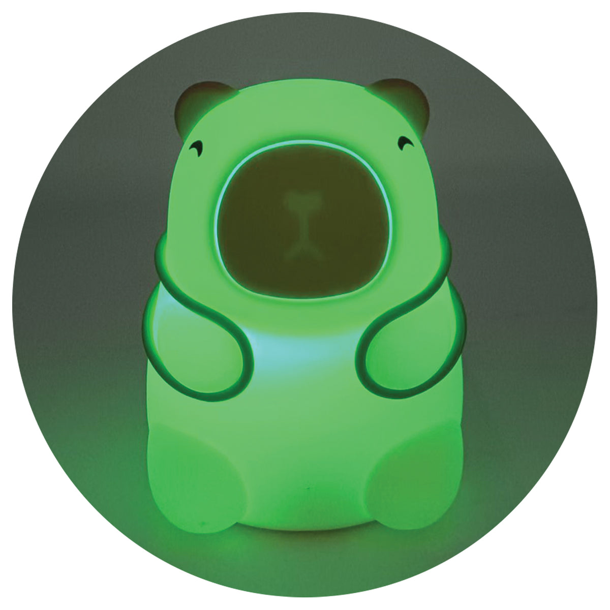 Capybara Color Changing LED Tap Light