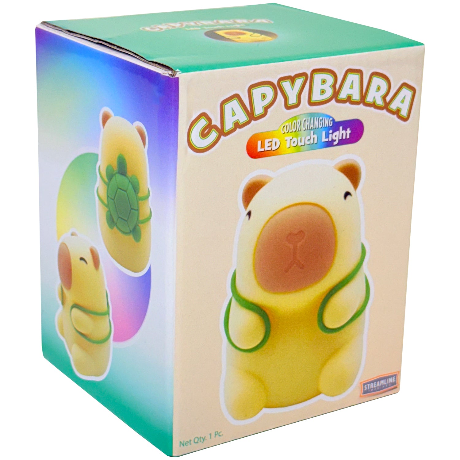 Capybara Color Changing LED Tap Light