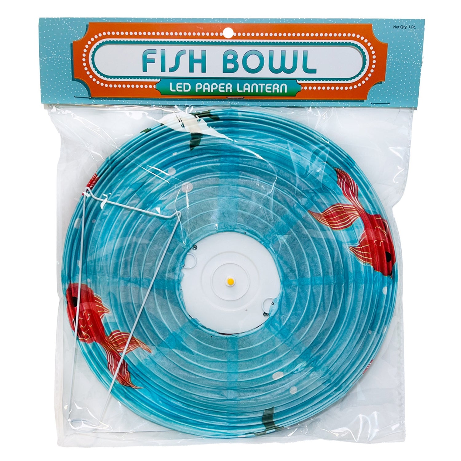 Paper LED Lantern - Fish Bowl