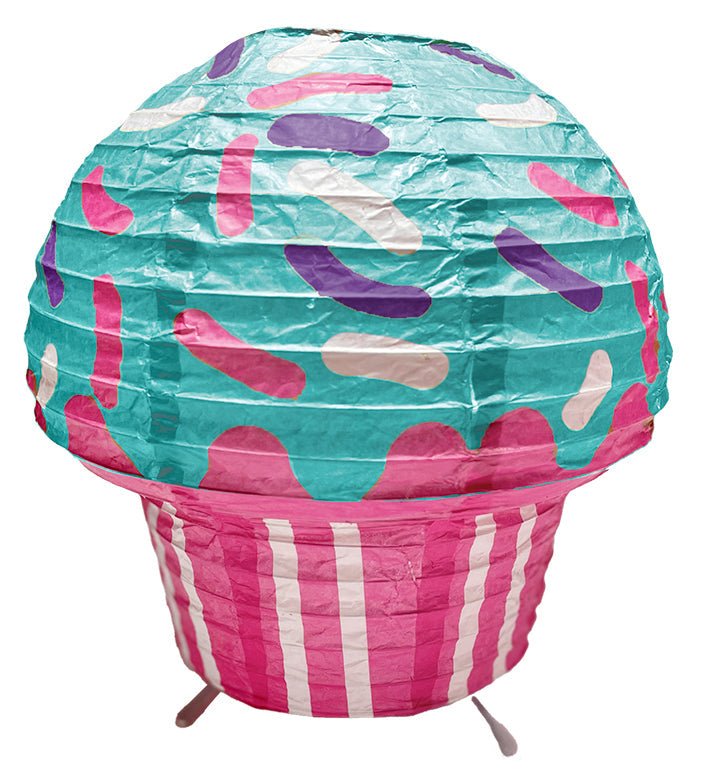 Paper Lantern - Sprinkle Cupcake