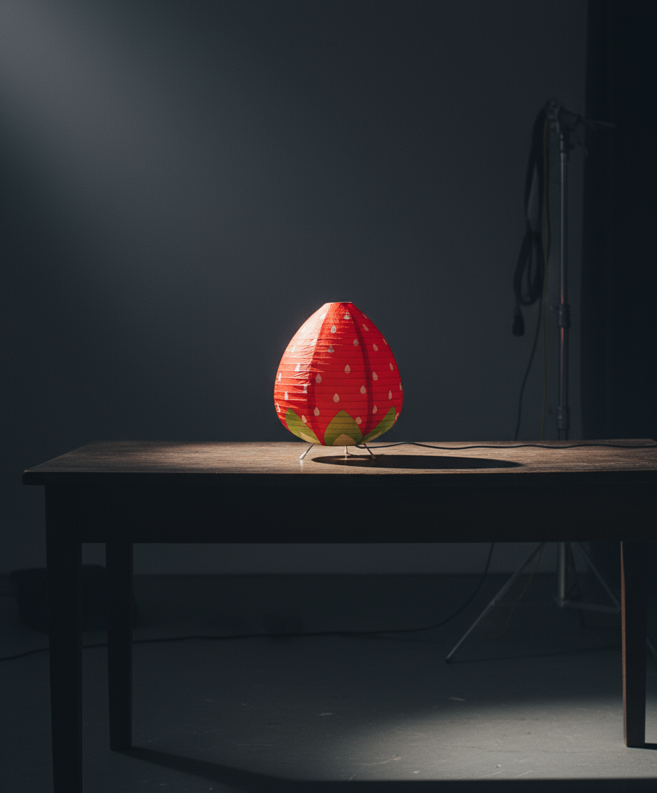Strawberry Paper Lantern