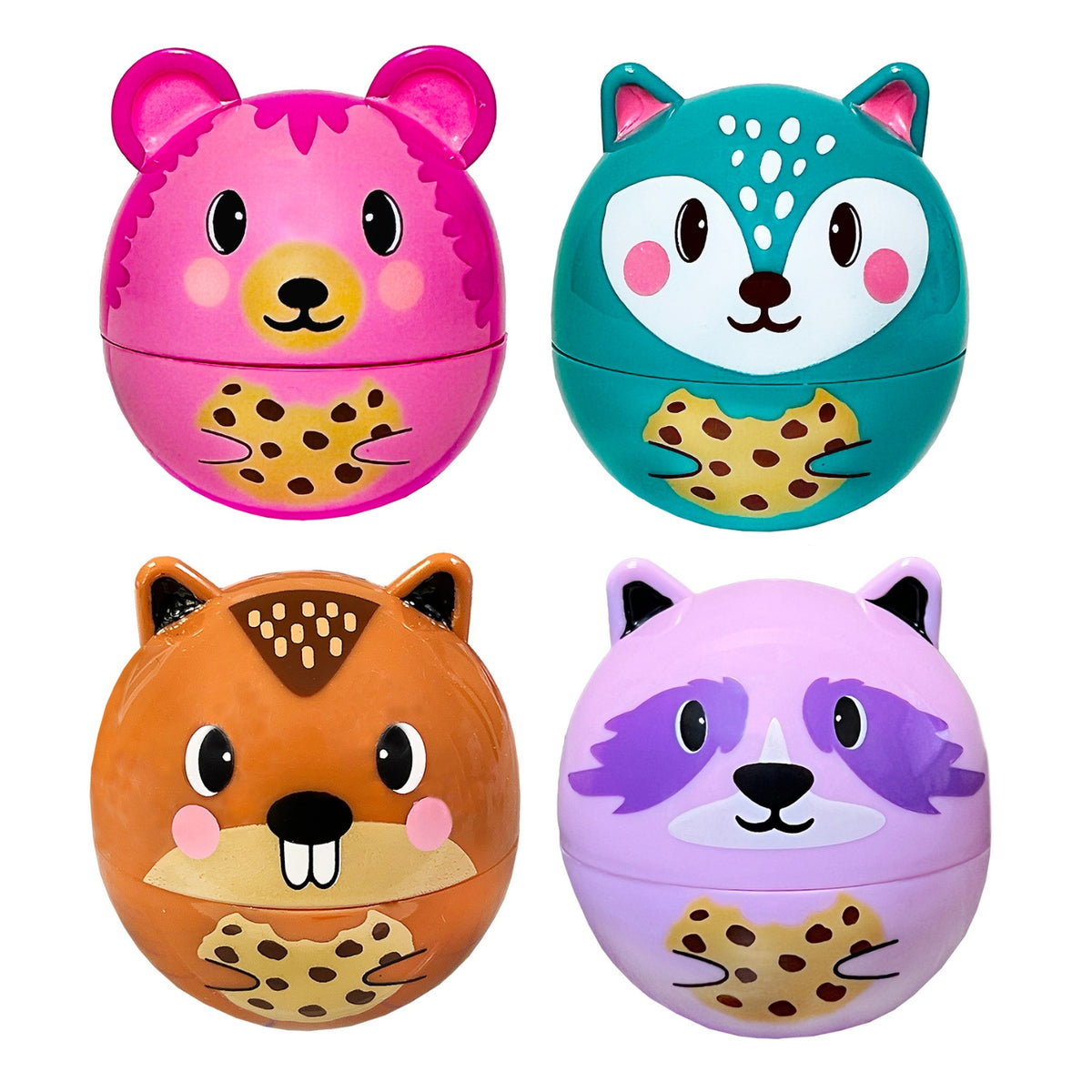 Cookie Crumble Critters Lip Balm, 2 Pack