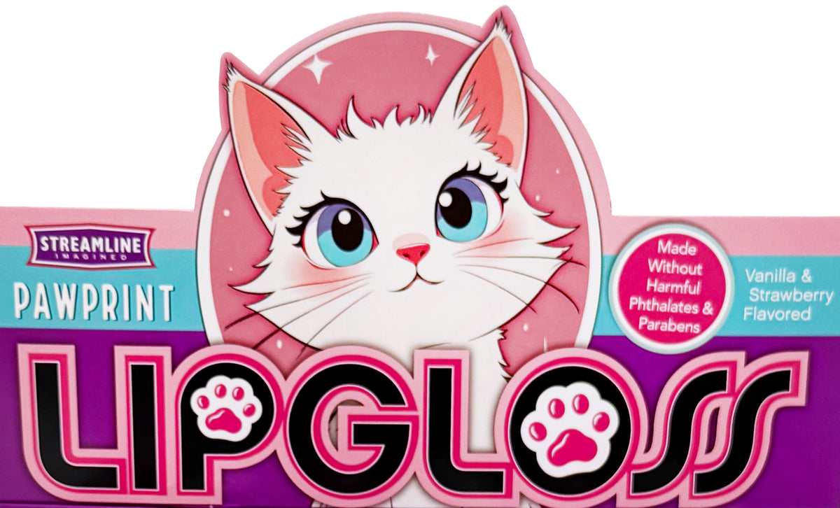Paw Print Wand Lip Gloss 2 Pack
