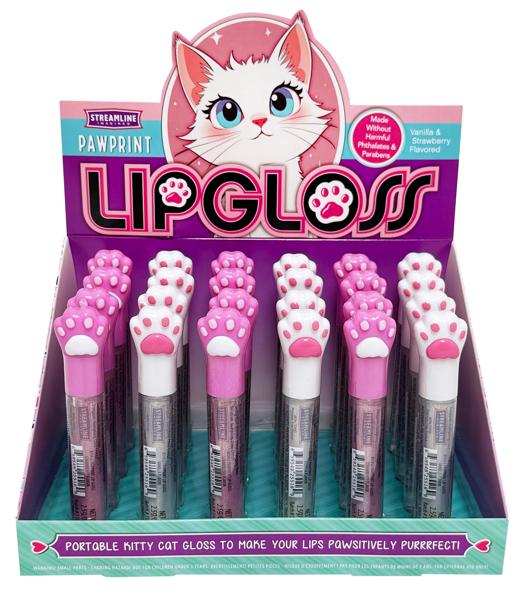 Paw Print Wand Lip Gloss