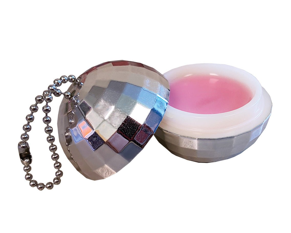 Disco Ball Lip Gloss Keyring 2 Pack