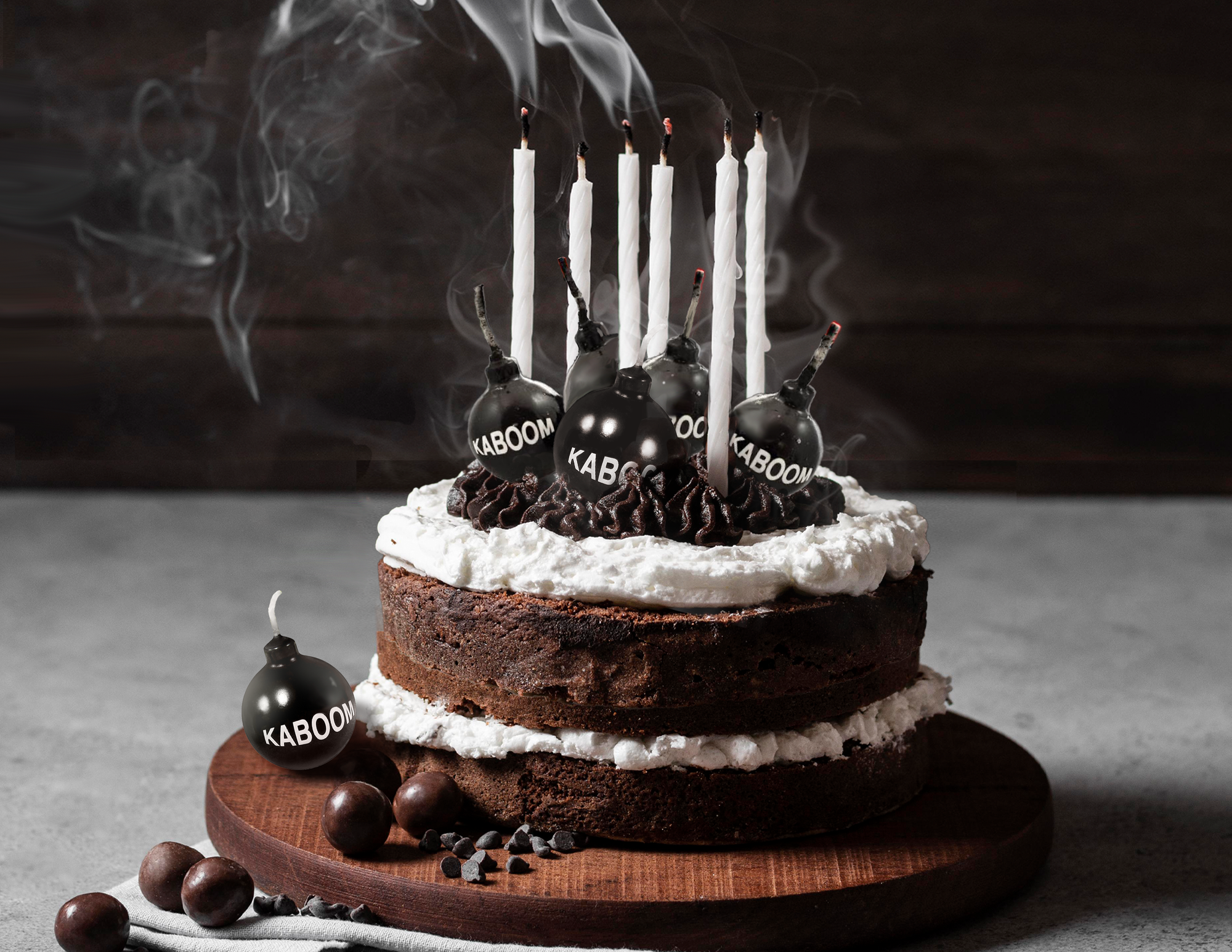 Kaboom Candles 6 pcs Set