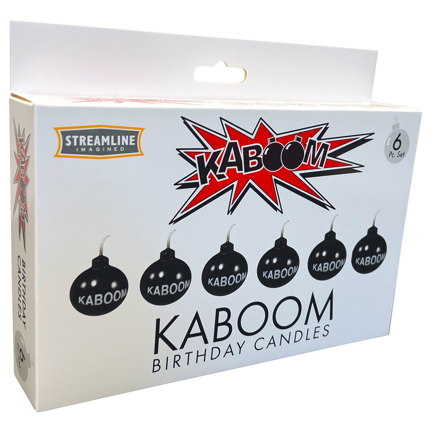 Kaboom Candles 6 pcs Set