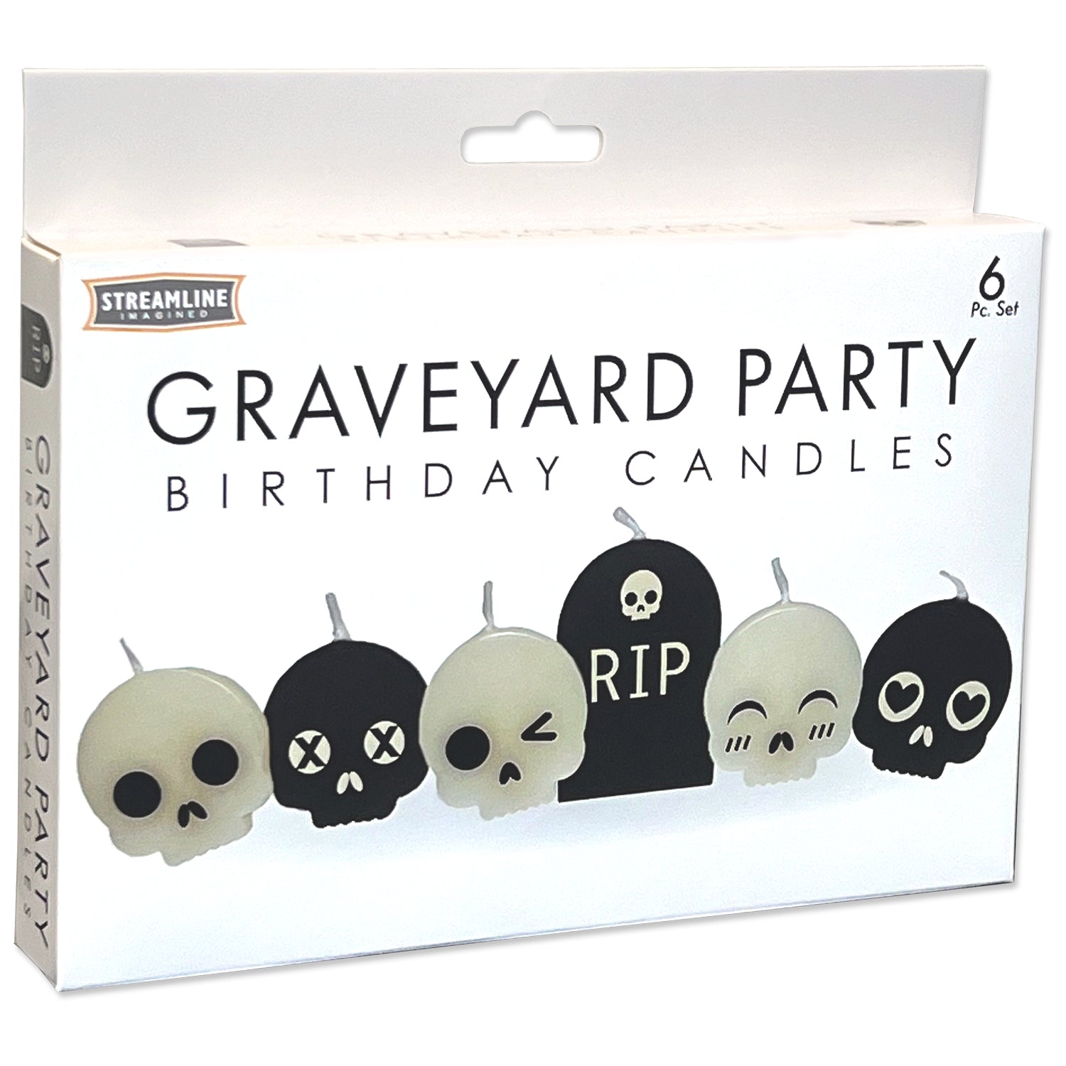 Graveyard Party Candles 6 pcs Set