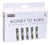 Money To Burn Candles 5 pcs Set