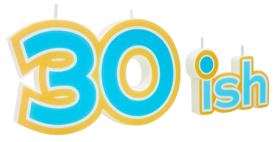 30 "ish" Birthday Candle