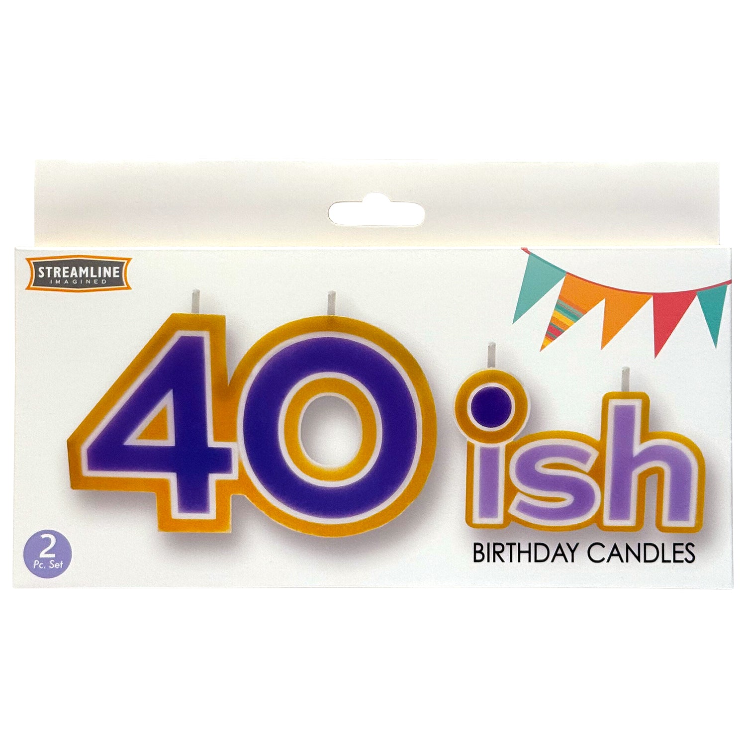 40 "ish" Birthday Candle
