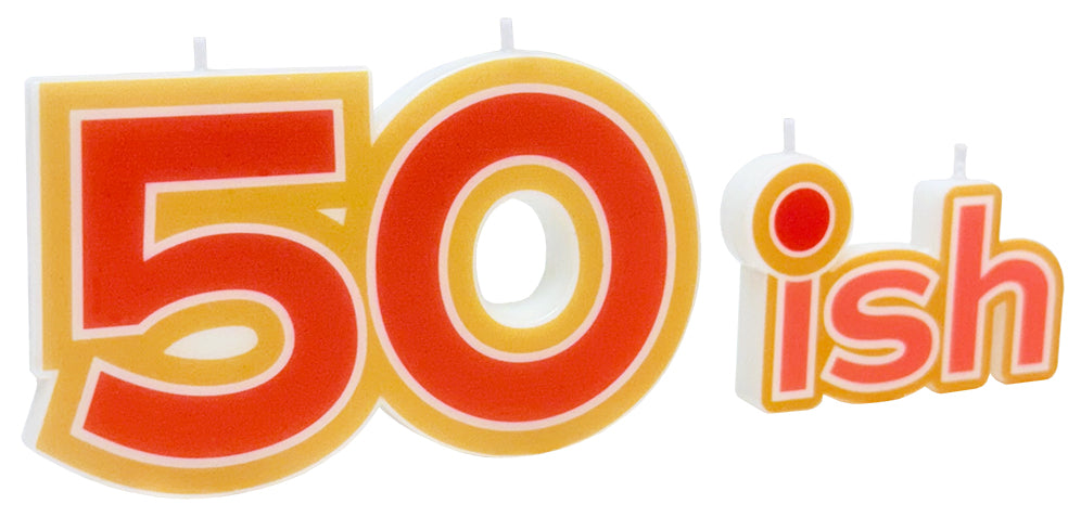 50 "ish" Birthday Candle