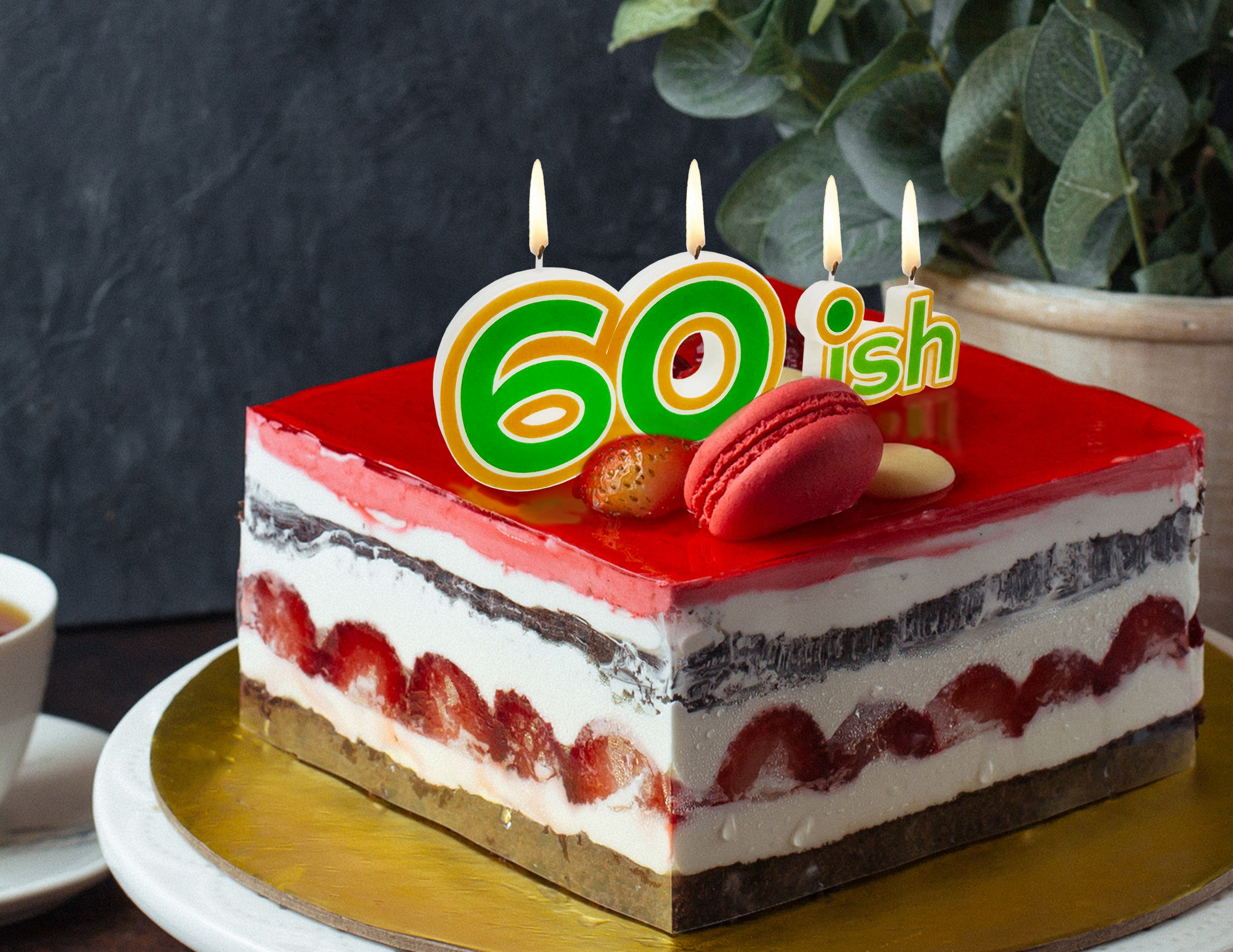 60"ish" Birthday Candles