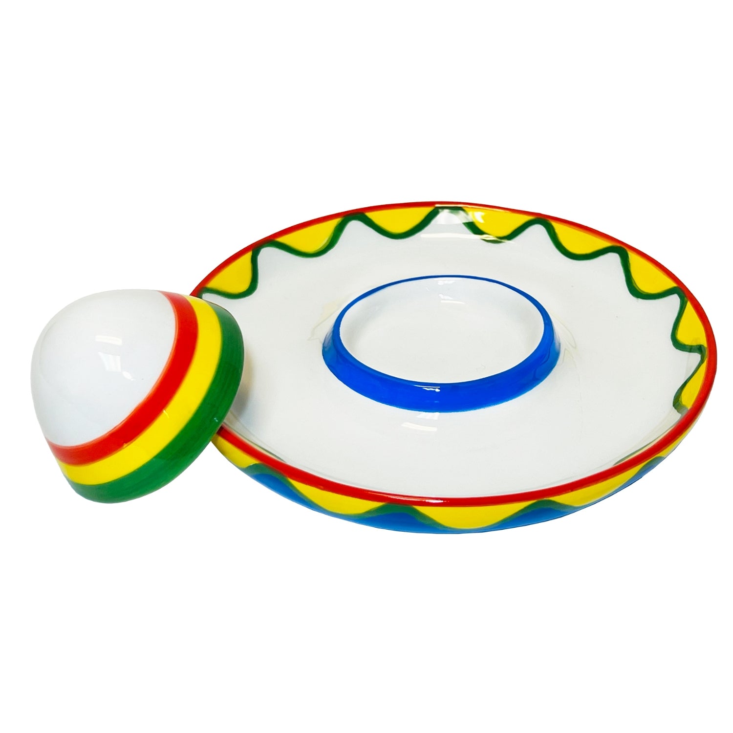 Cha-Cha Sombrero Ceramic Salt Rimmer