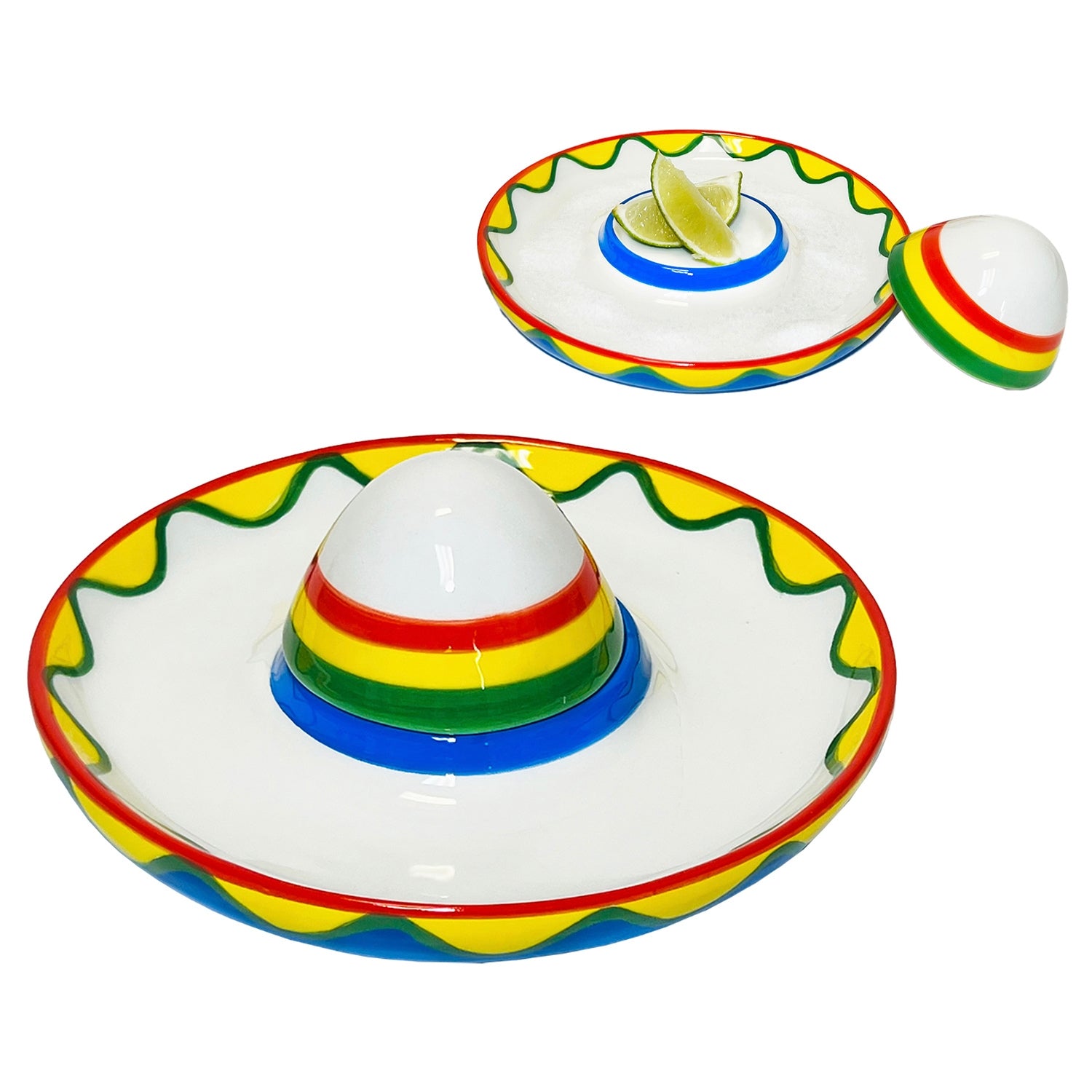 Cha-Cha Sombrero Ceramic Salt Rimmer