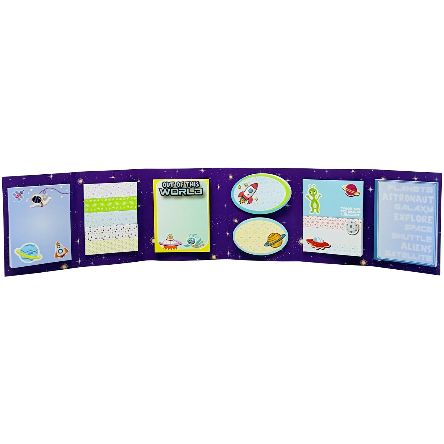 Space Memo Tab Book