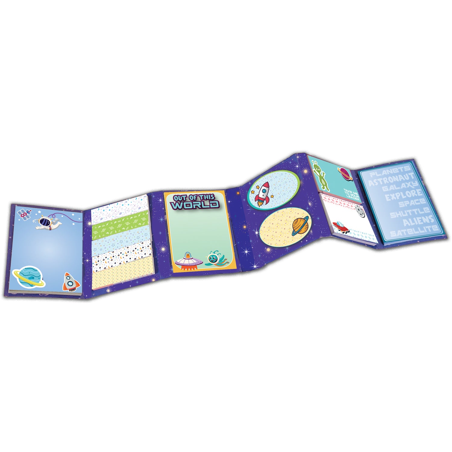 Space Memo Tab Book
