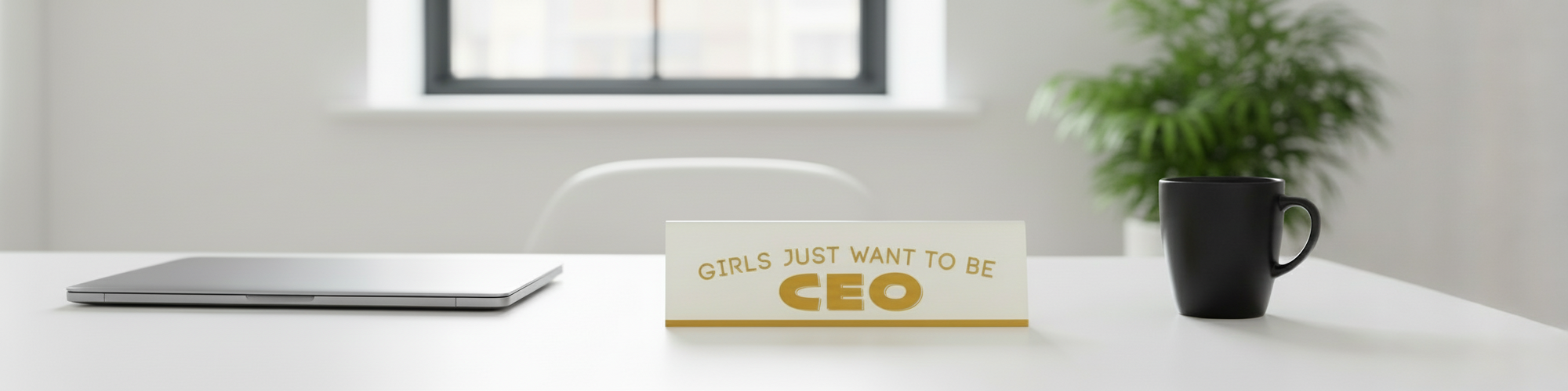 F.A.W.K. Two Sided Desk Plaques