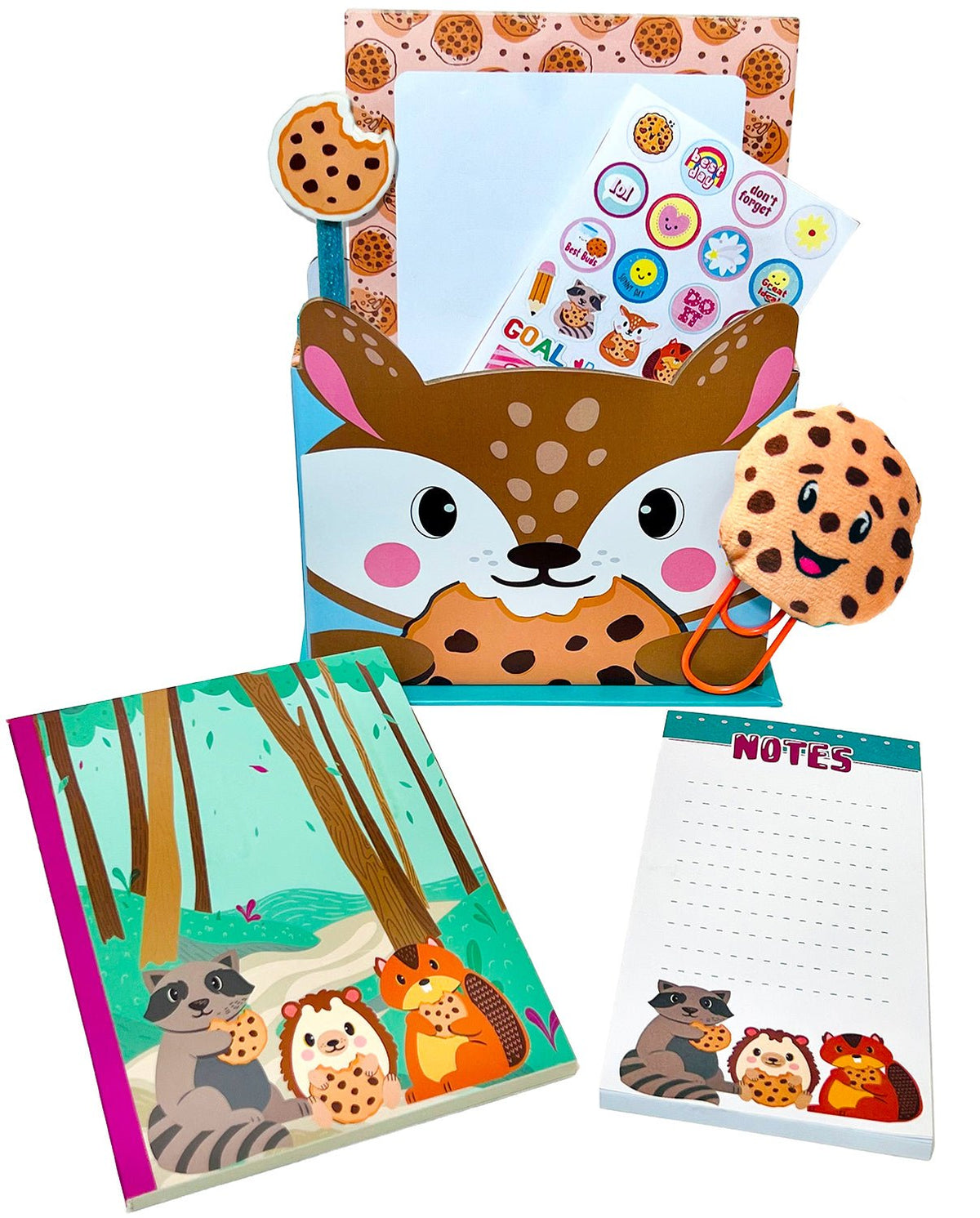 Cookie Crumble Critters Stationery Set - Doe