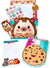 Cookie Crumble Critters Stationery Set - Hedgehog