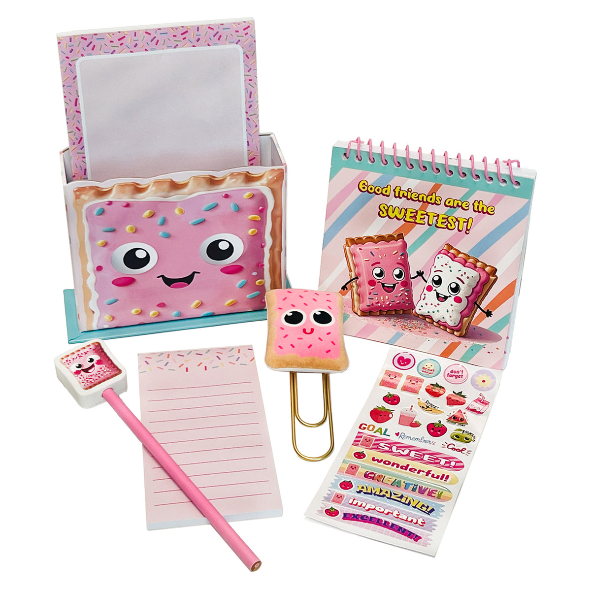 Toaster Pastry Boxed Stationery Set