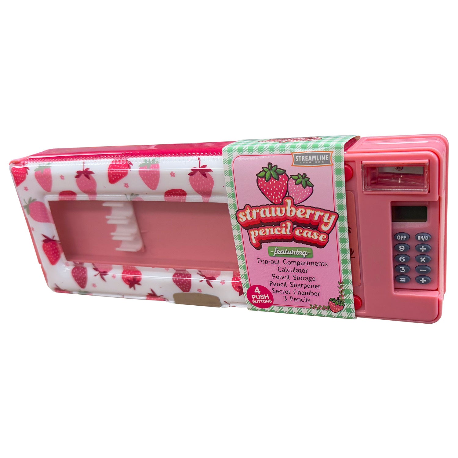 Strawberry Pencil Case - Streamline Imagined Retail