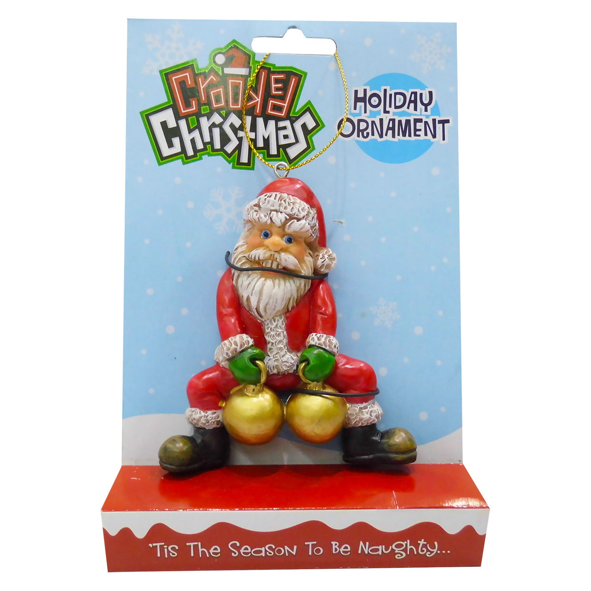 Crooked Ornaments - Bad Santa