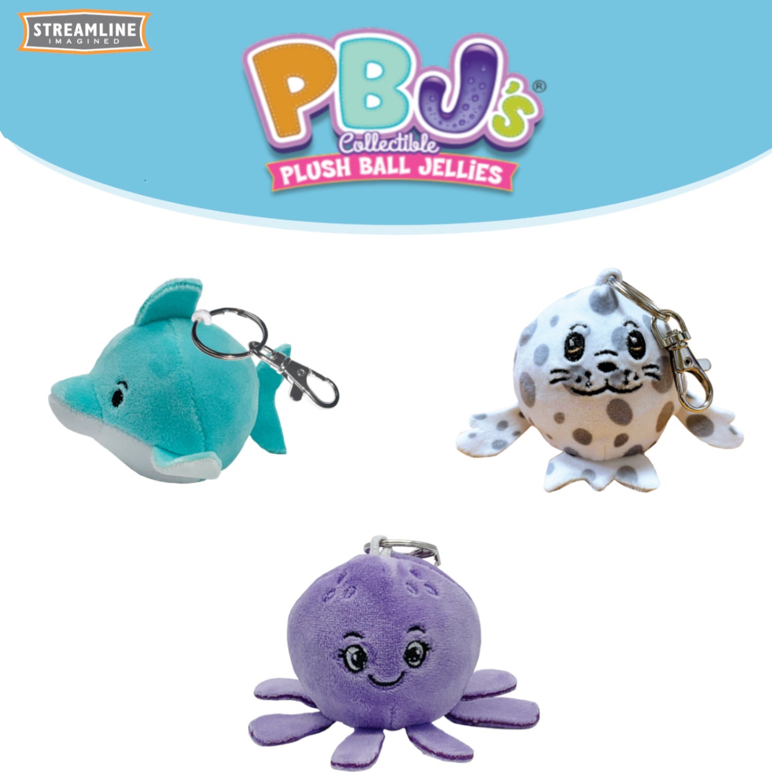 PBJ's Sealife Keyrings