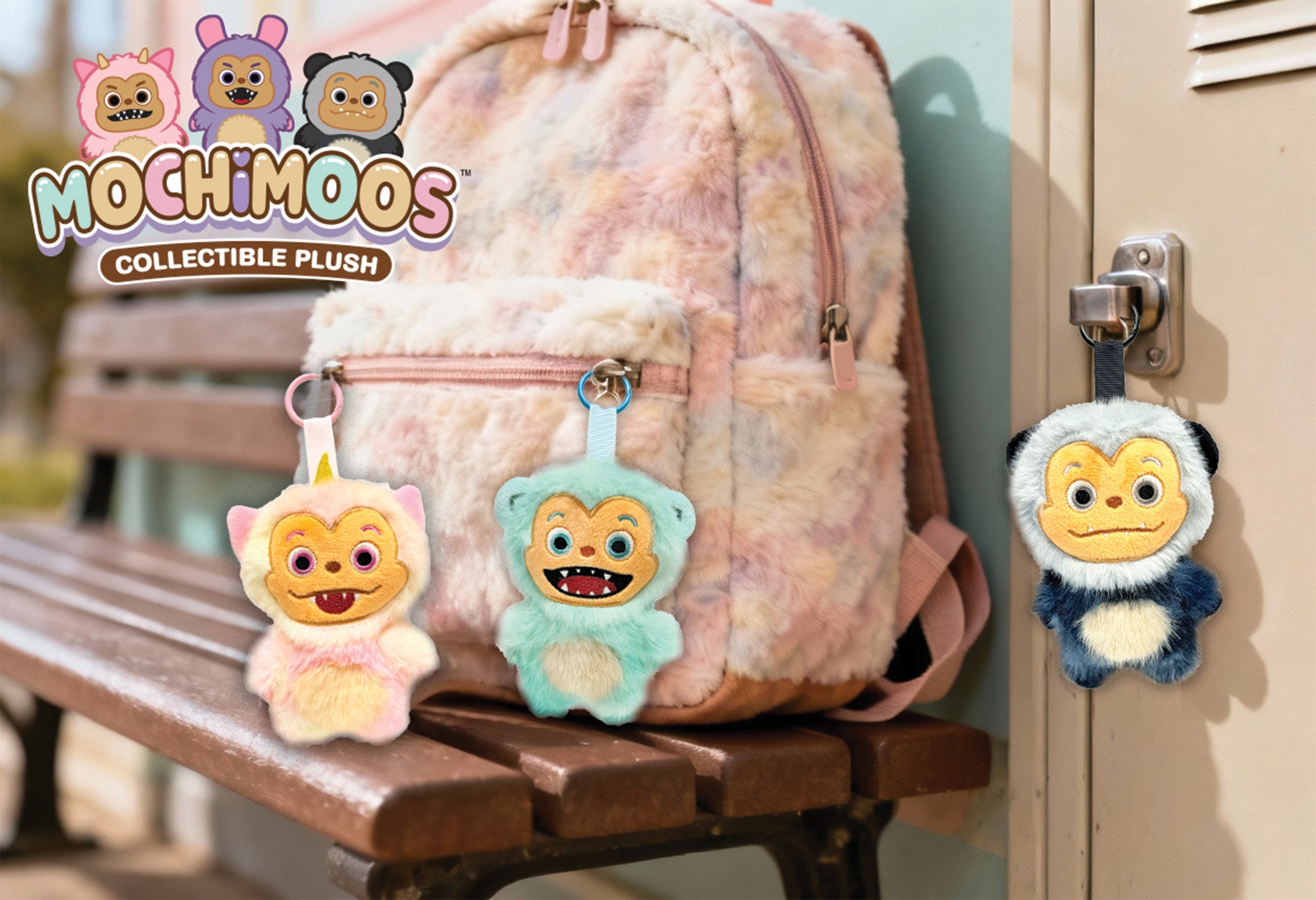 Mochimoos Blind Box Plush Bag Charm (Asst 6 Styles)