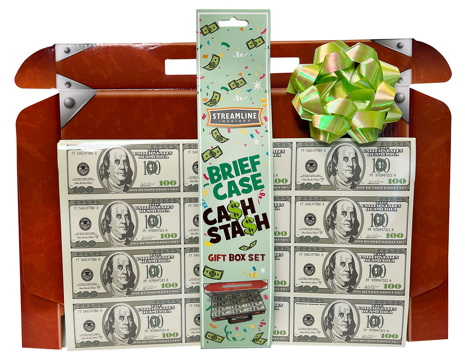 Briefcase Full Of Cash Gift Boxes