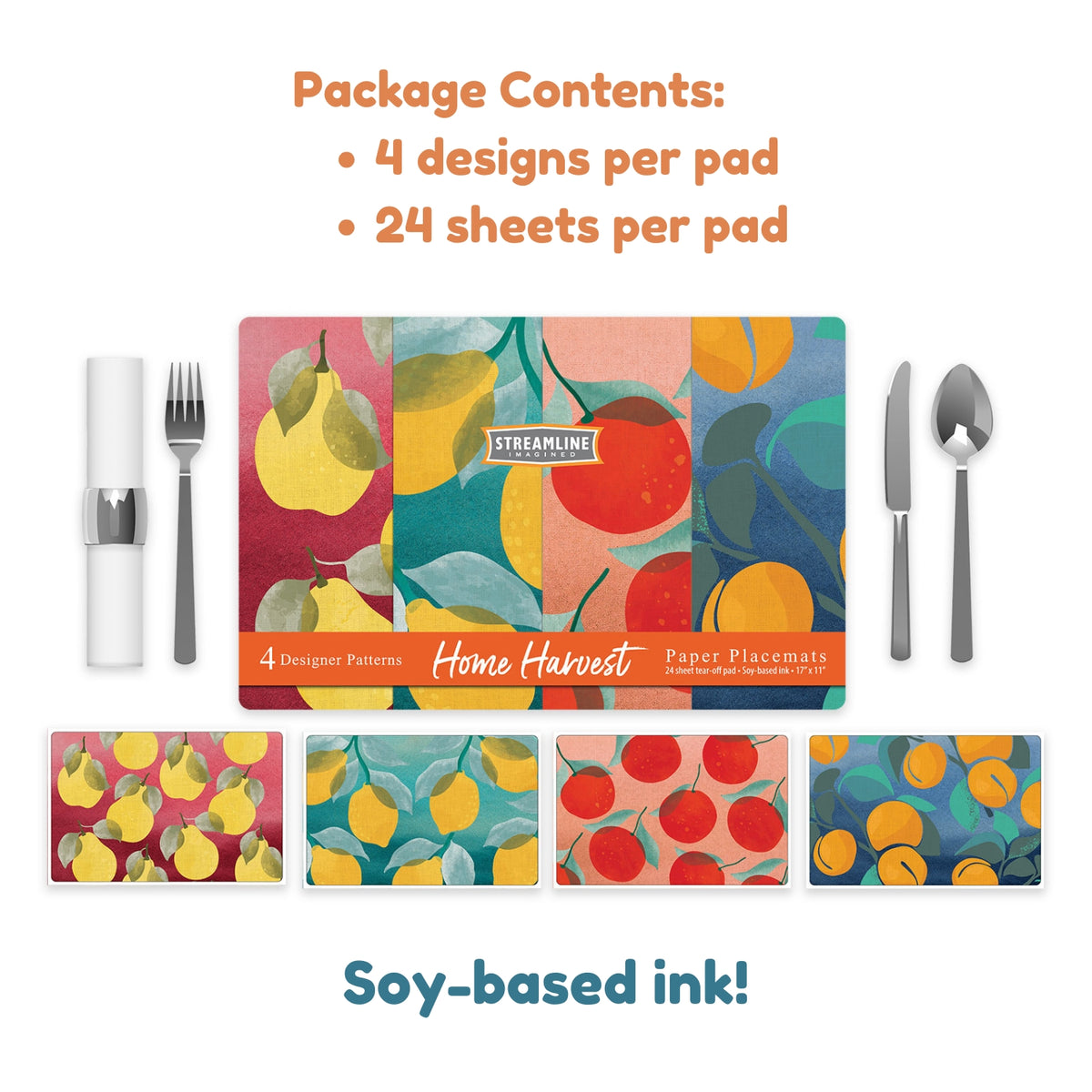 Paper Pad Placemats - Home Harvest