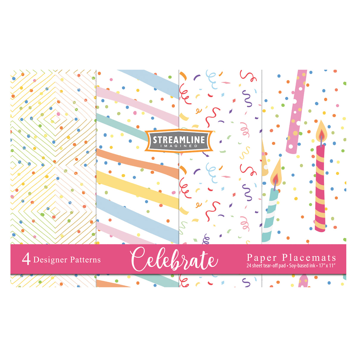 Paper Pad Placemats - Celebration
