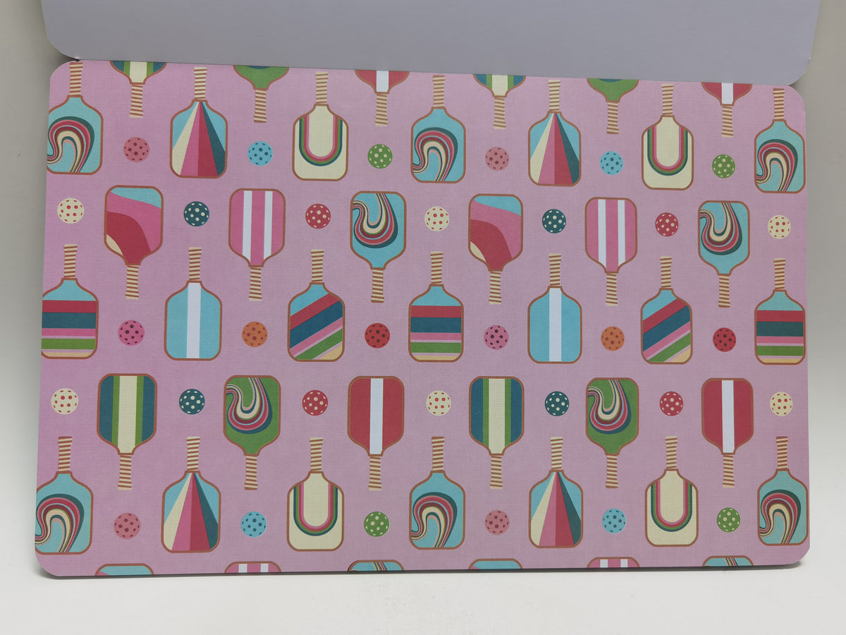 Paper Pad Placemats - Pickleball