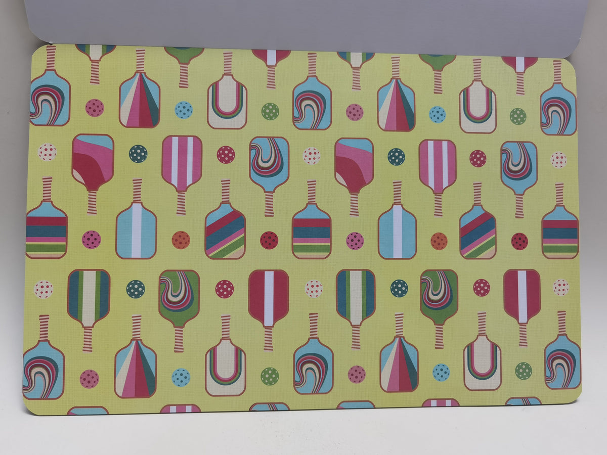 Paper Pad Placemats - Pickleball
