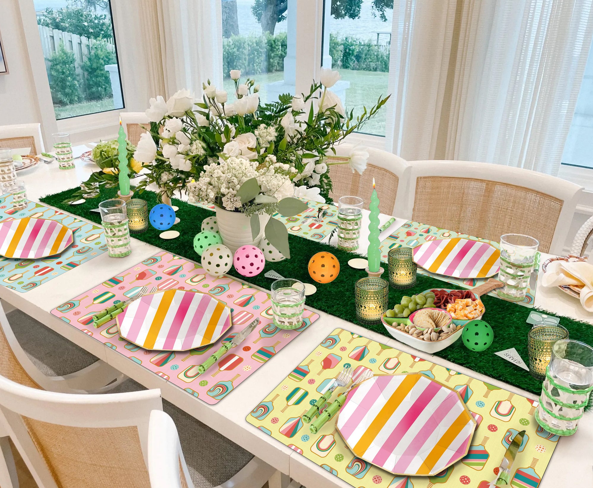 Paper Pad Placemats - Pickleball