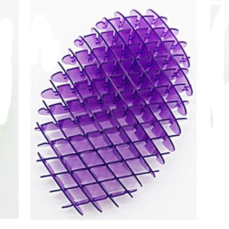 Mesh Matrix Fidget Toy - Translucent Neon