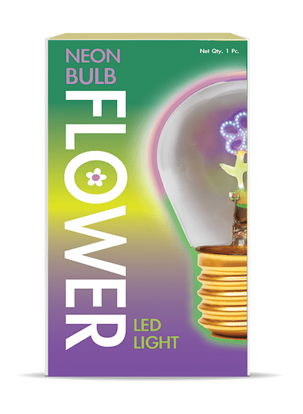 Neon Bulb Light- Flower