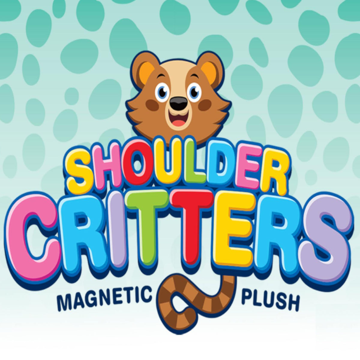 Shoulder Critters Magnetic Plush