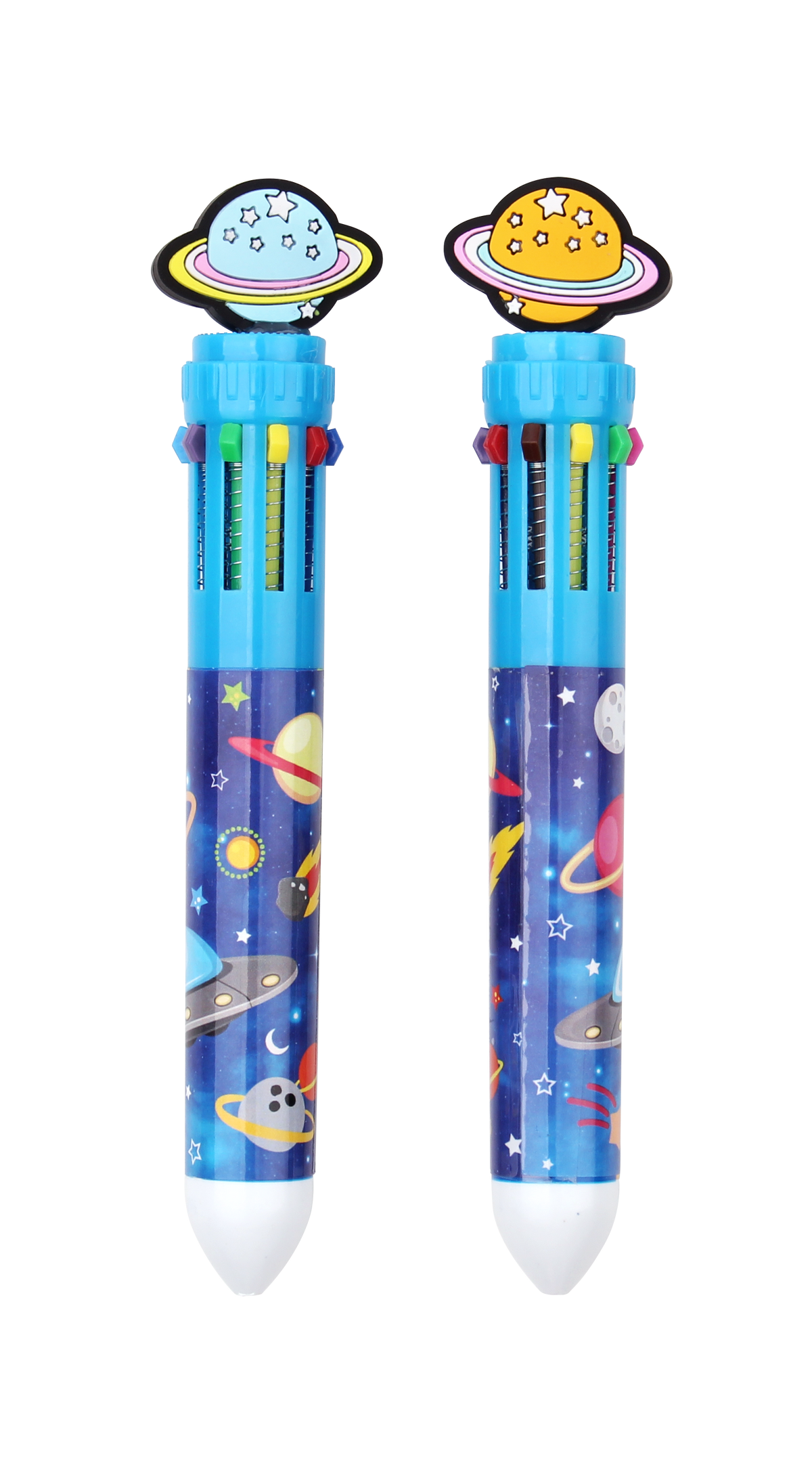 Outer Space 10-in-1 Color Ballpoint Pen, 2 Pack