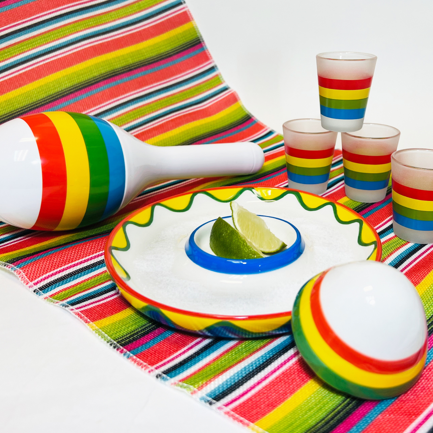 Cha-Cha Sombrero Ceramic Salt Rimmer