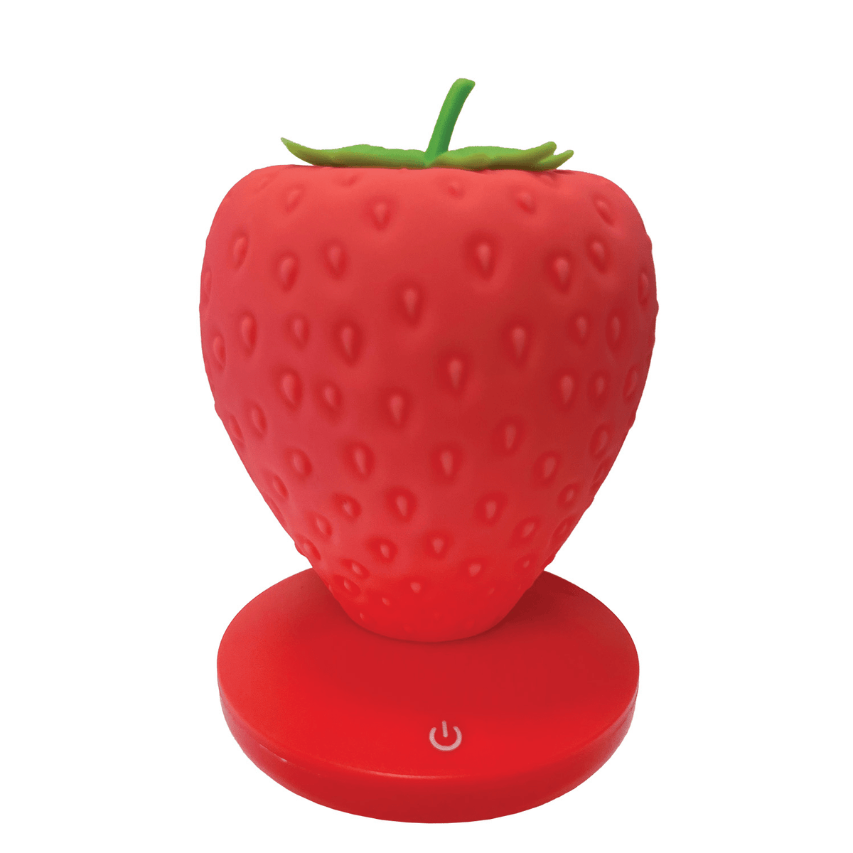 Strawberry Lamp, LED Touch Light, 3 Brightness Settings, Red