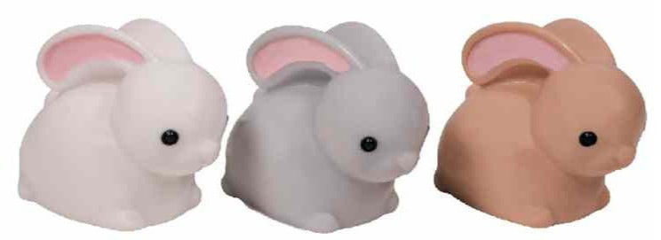 Bunny Pencil Sharpeners Set of 3