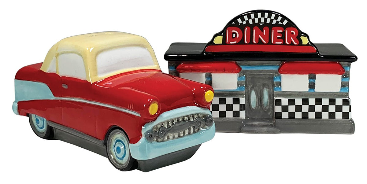 Road Trip Series - Diner and Car S&amp;P Set