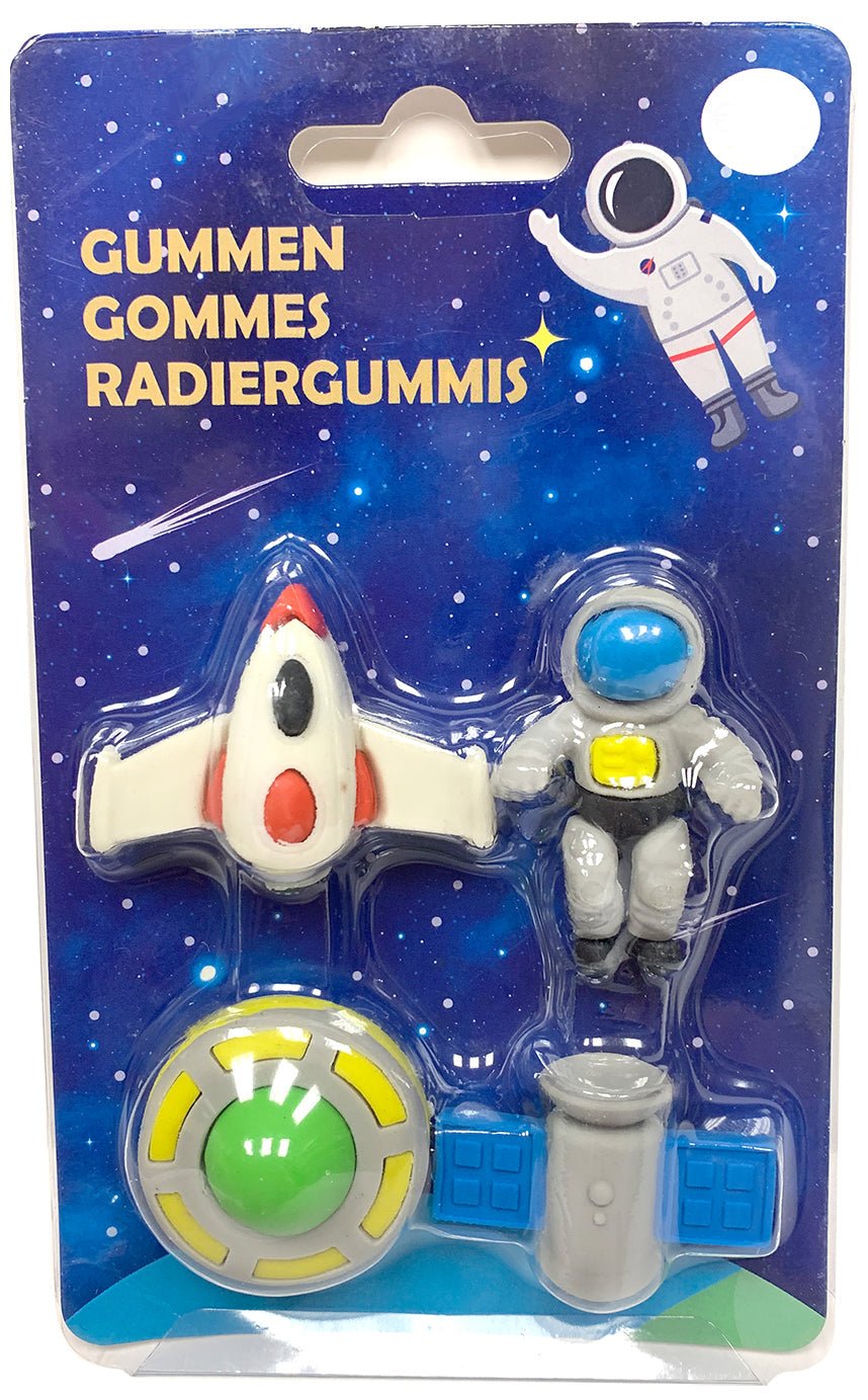 Outer Space Puzzle Erasers