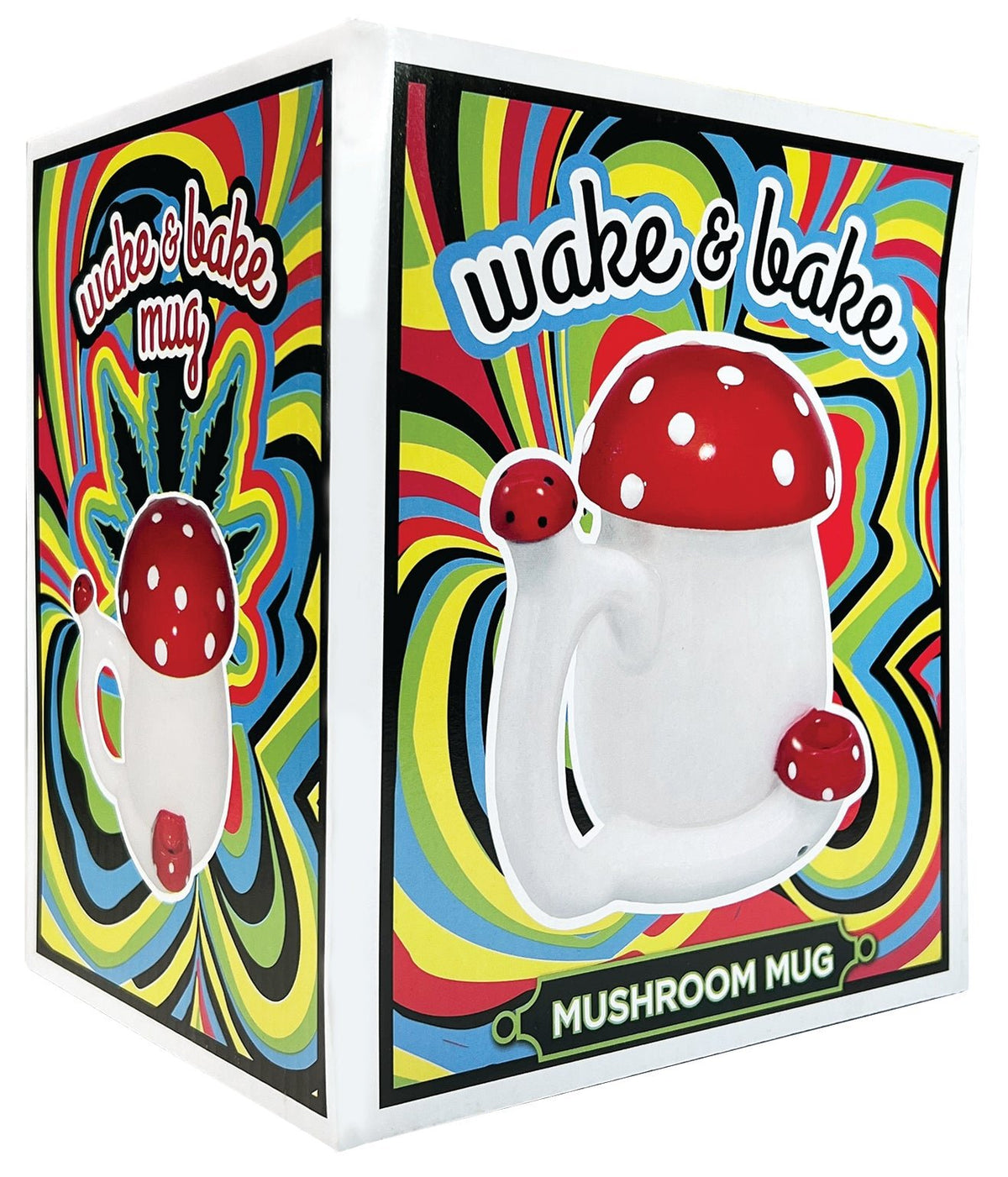 Wake &amp; Bake Mushroom Mug