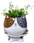 Cat's Meow Footsie Planter