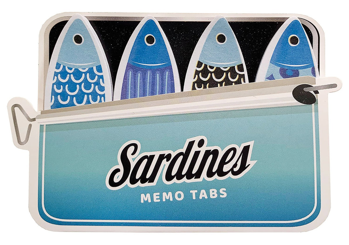 Sardine Fish Tales Memo Tabs